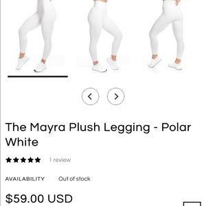Ptula active mayra leggings ‘polar white’